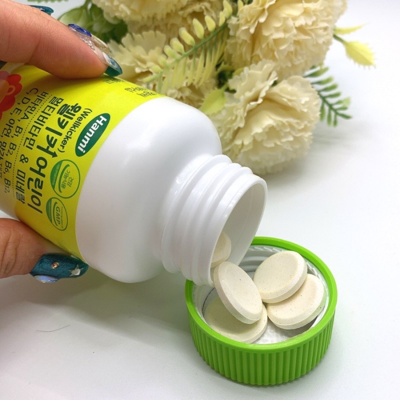 đủ bill - kẹo vitamin tổng cho bé hanmi wellkicker