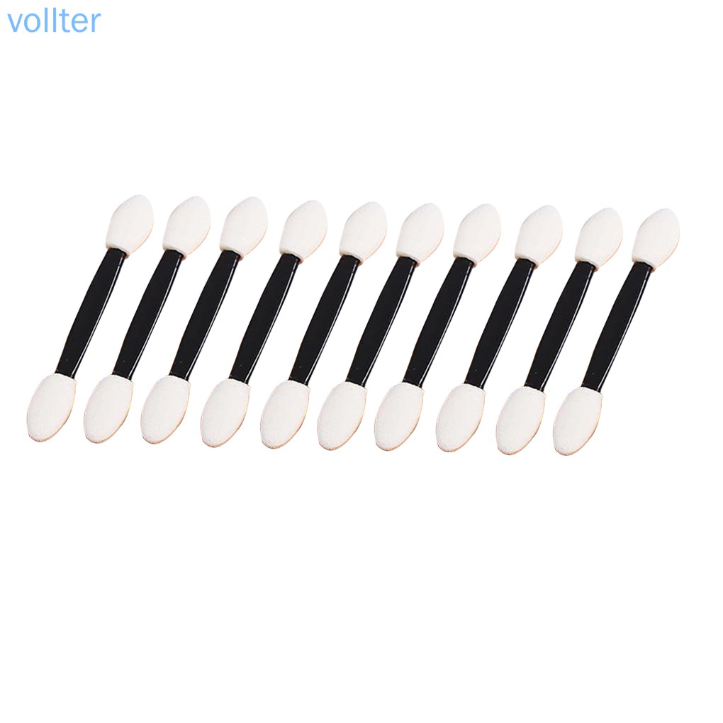 Set 10 Cọ Trang Điểm Mắt Hai Đầu Dùng Một Lần Tiện Lợi