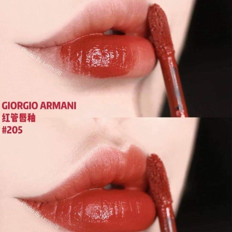 Son Kem Giorgio Armani Lip Maestro Liquid Lipstick - 205 Flamma