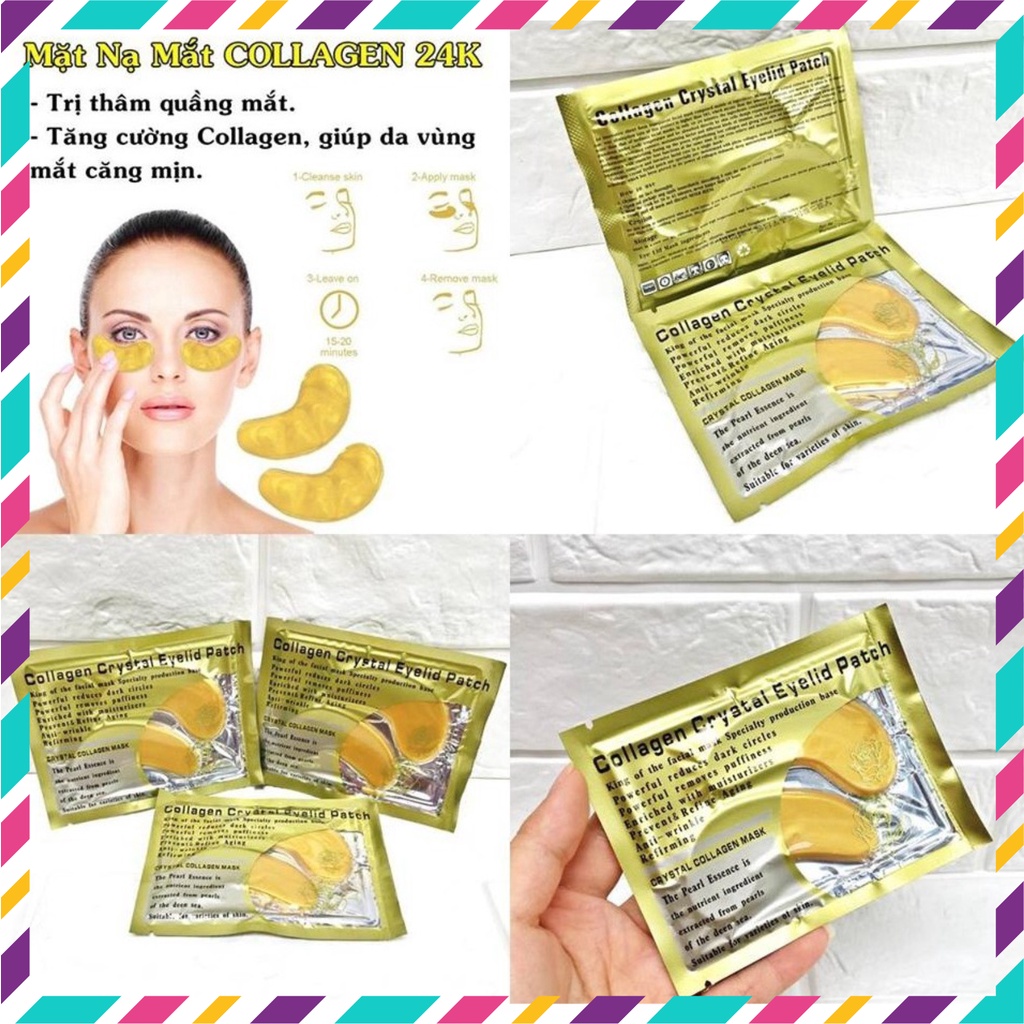 Combo 10 Cặp Mặt nạ mắt Collagen