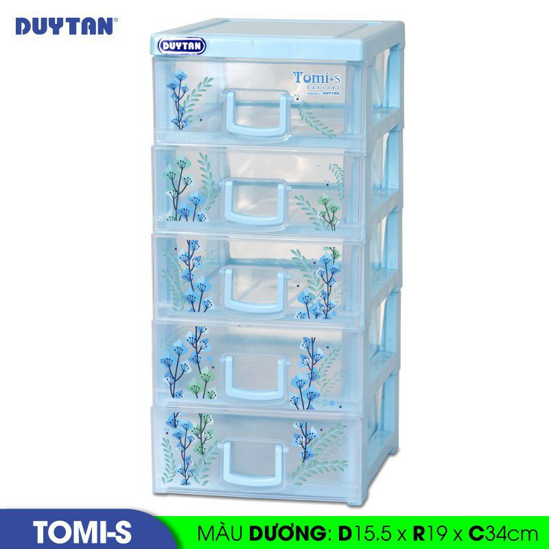 Tủ nhựa mini Duy Tân 5 tầng