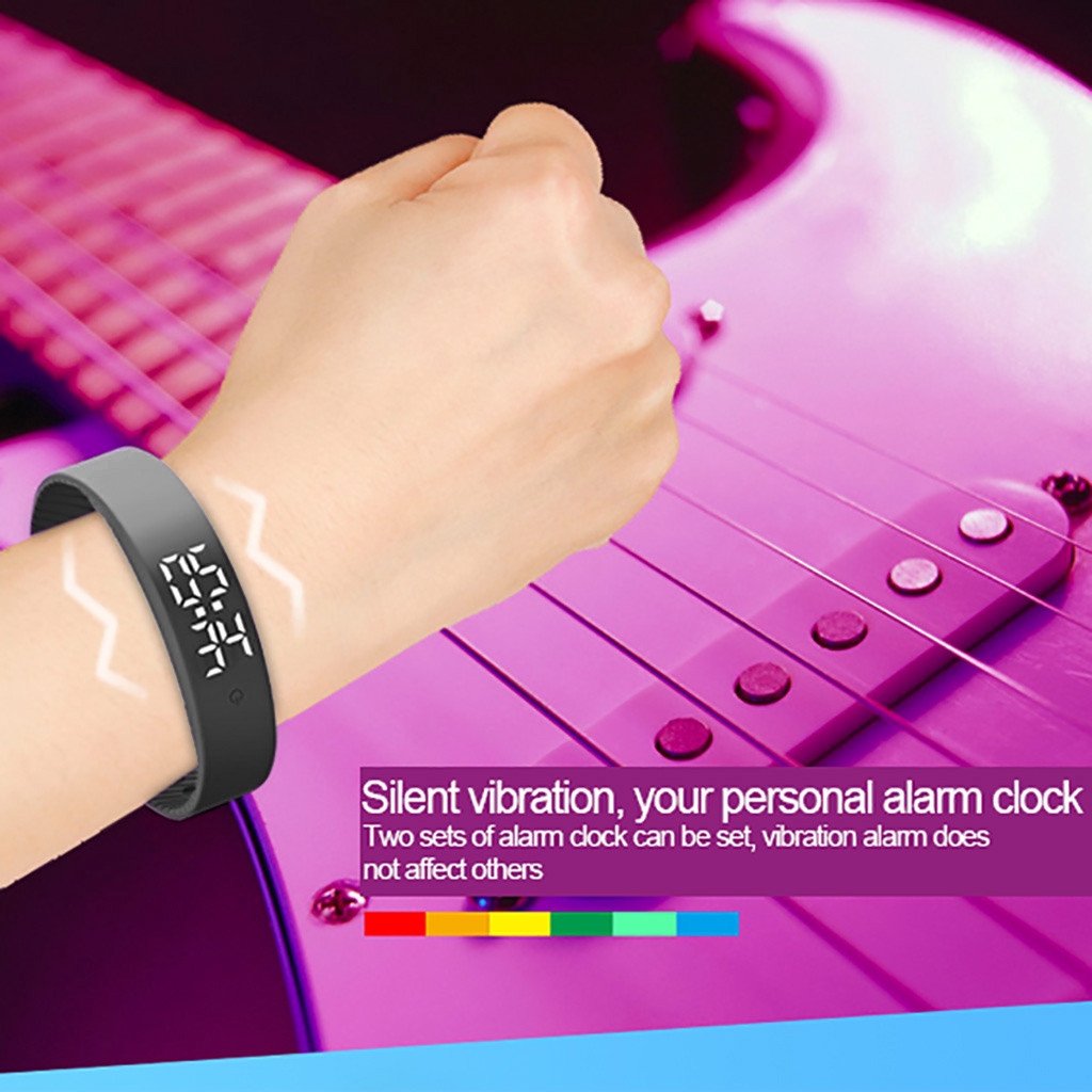 Đồng Hồ Điện Tử Chống Thấm Nước Có Đèn Led