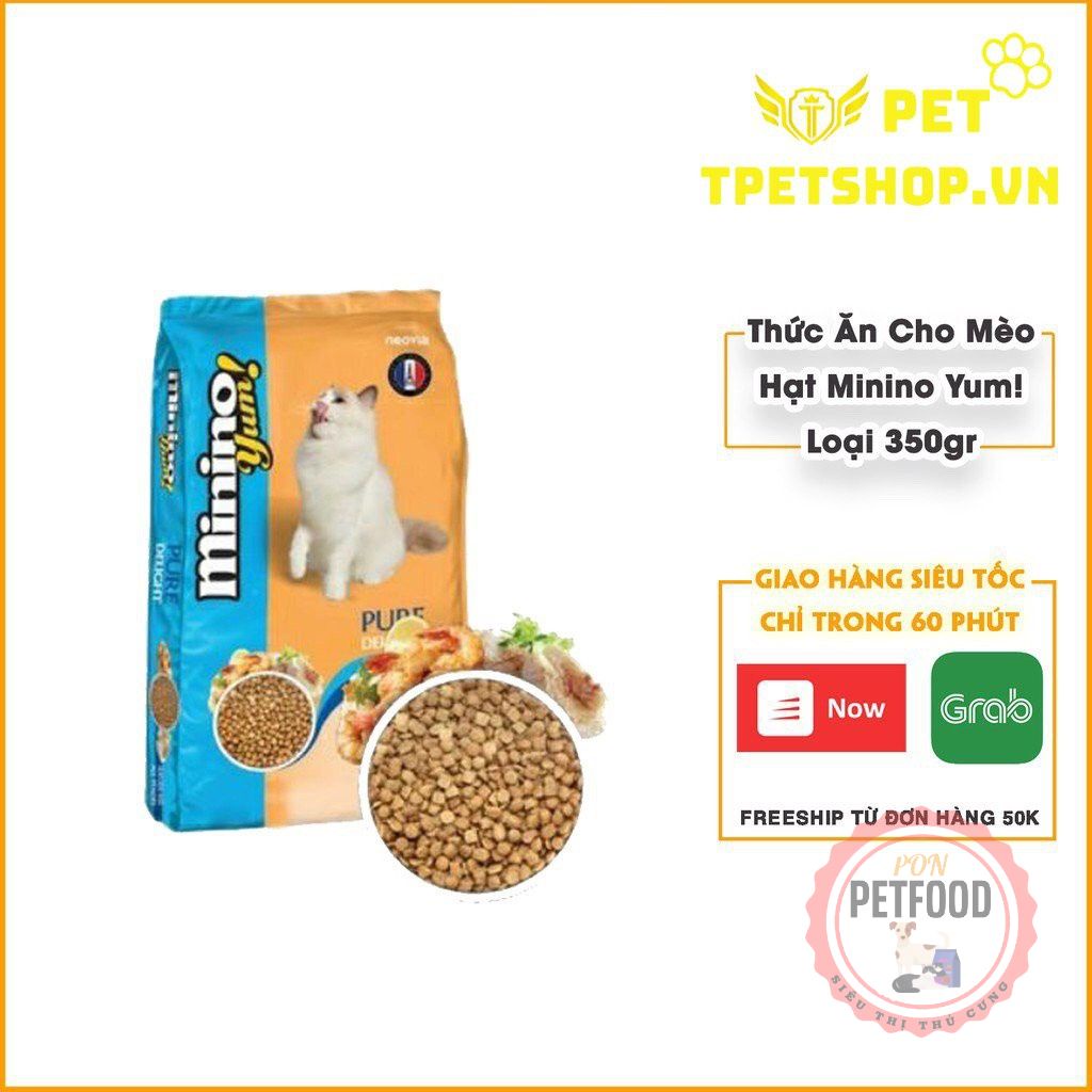 Thức ăn cho mèo Minino Yum 350gr