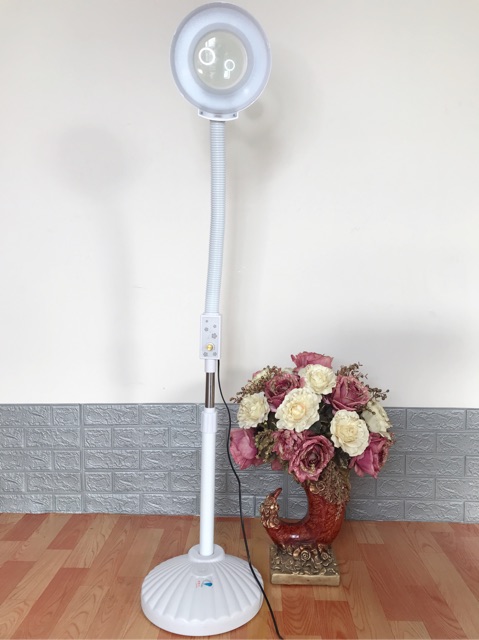 Đèn LED Lúp 120 Bóng Siêu Sáng Đế Nhẹ Soi Phun Xăm Nặn Mụn Spa - Thẩm Mỹ Viện