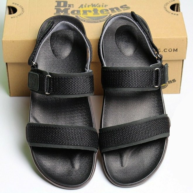 Giày Sandal Nam Quai Ngang Thời Trang Dr Martens Đế Doctor Hàng Nhập Thái Full Hộp 65Dr5