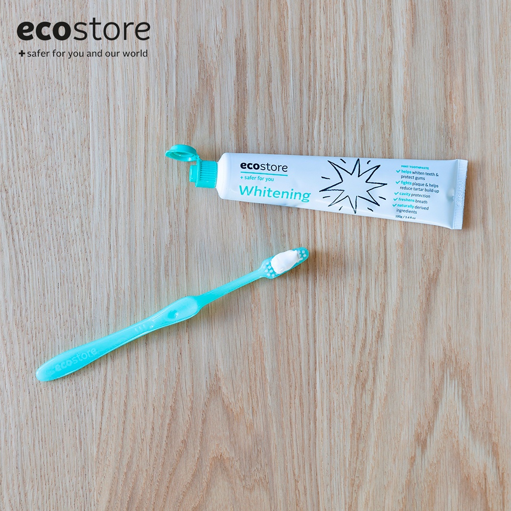 Ecostore Kem đánh răng làm trắng gốc thực vật 100g (Toothpaste Whitening)