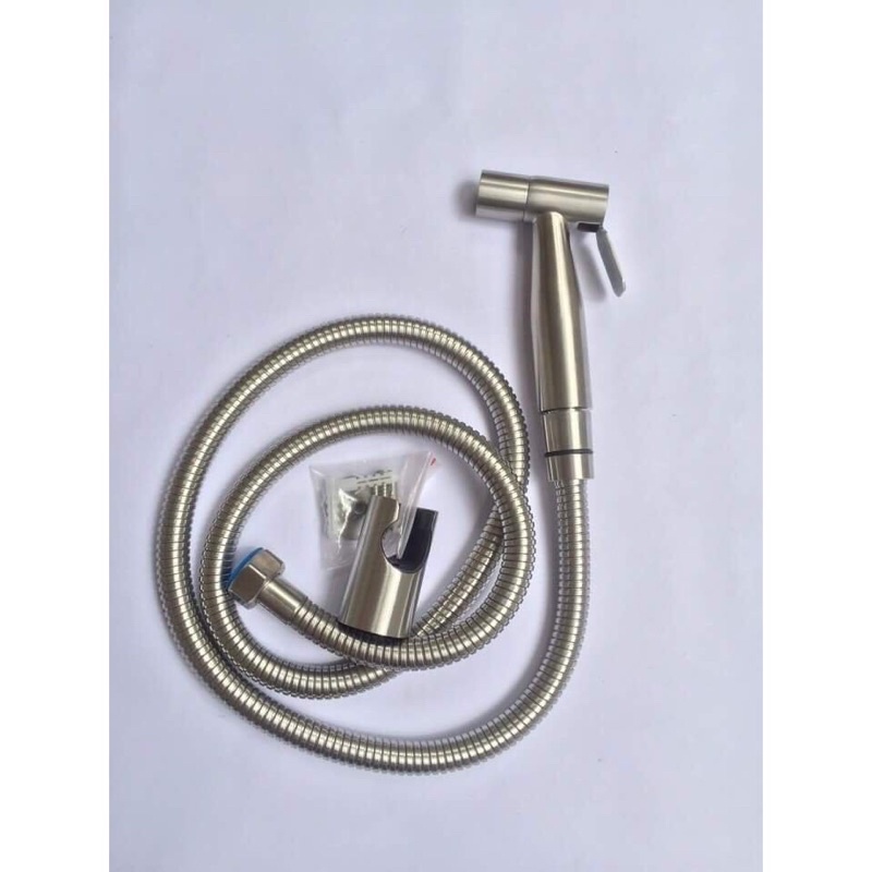 Xịt vệ sinh dây 3 lớp đầu xịt inox 304