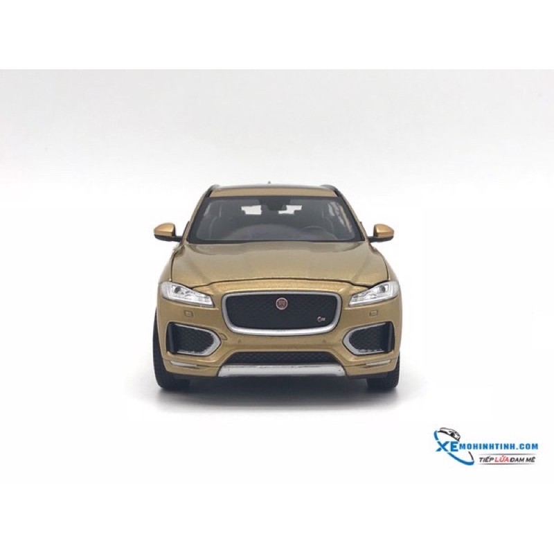 Xe Mô Hình Jaguar F-Pace WELLY 1:24 (Vàng Đồng )