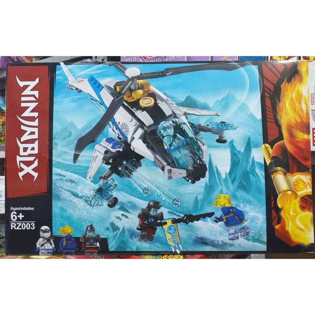 Lego Ninjago RZ003 Máy bay trực thăng AH - 1Z Viber