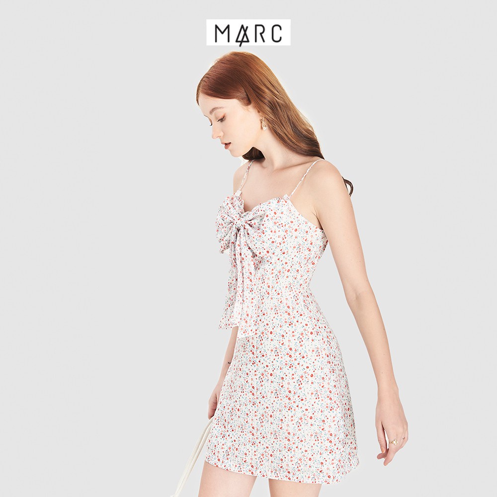 Đầm nữ MARC FASHION 2 dây mini nhấn nơ bản | BigBuy360 - bigbuy360.vn