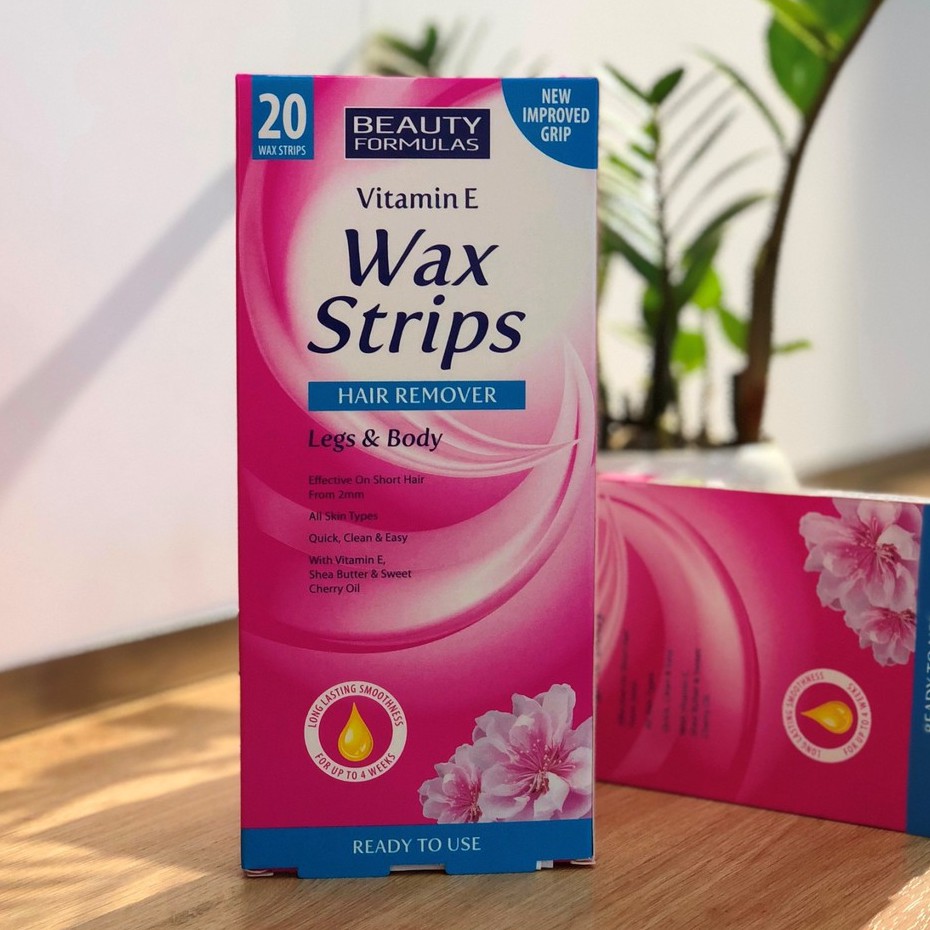 Miếng Dán Tẩy Lông Toàn Thân Beauty Formulas Wax Strips Legs and Body - hộp 20 miếng - 2201603 | BigBuy360 - bigbuy360.vn