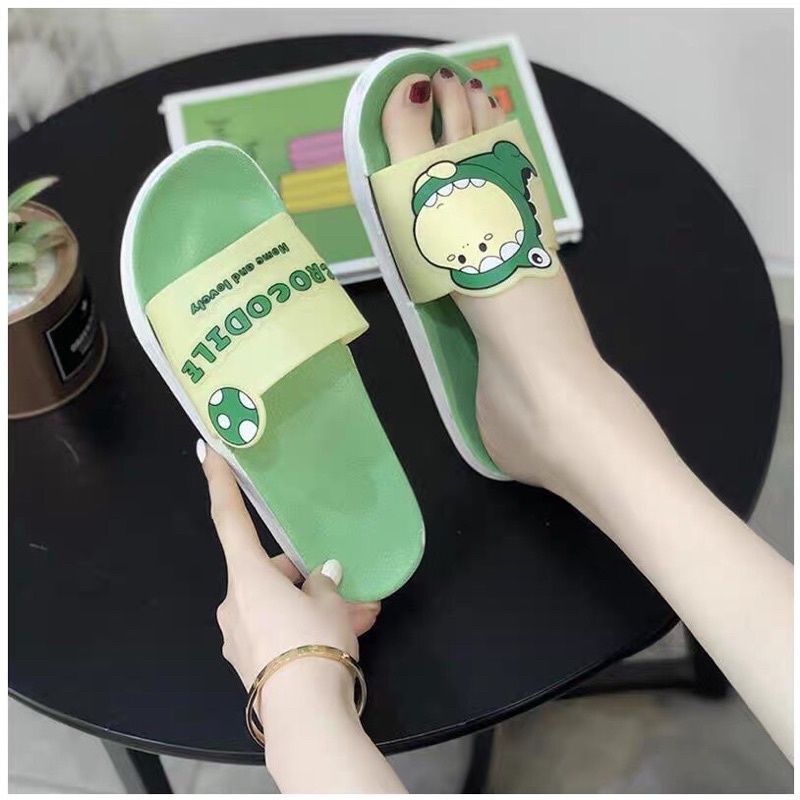 Dép Lê Nam Nữ Hình Khủng Long Unisex Siêu Cute, dép Đi Trong Nhà, Thời Trang, Cá Tính- LinhTinhShop ❤️❤️❤️