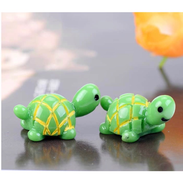 Phụ kiện tiểu cảnh: Rùa núi xanh