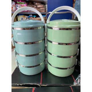 CÀ MEN GIỮ NHIỆT LÚA MẠCH 4 TẦNG