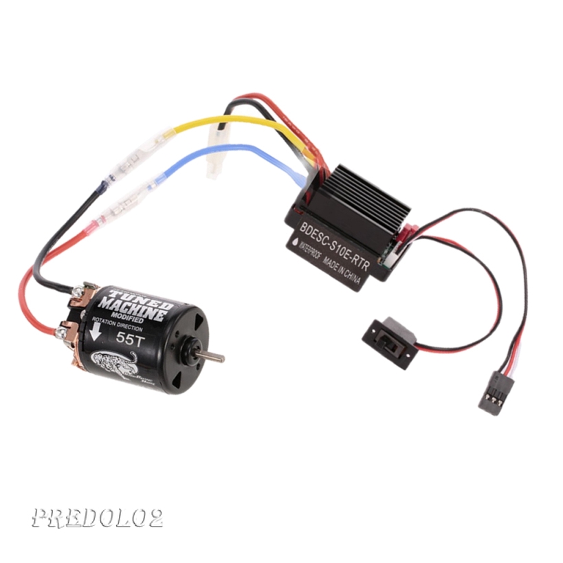 Động Cơ Không Chổi Than B' 540 55t 60a Esc Cho Axial Scx10 Rc4Wd D90 1/10