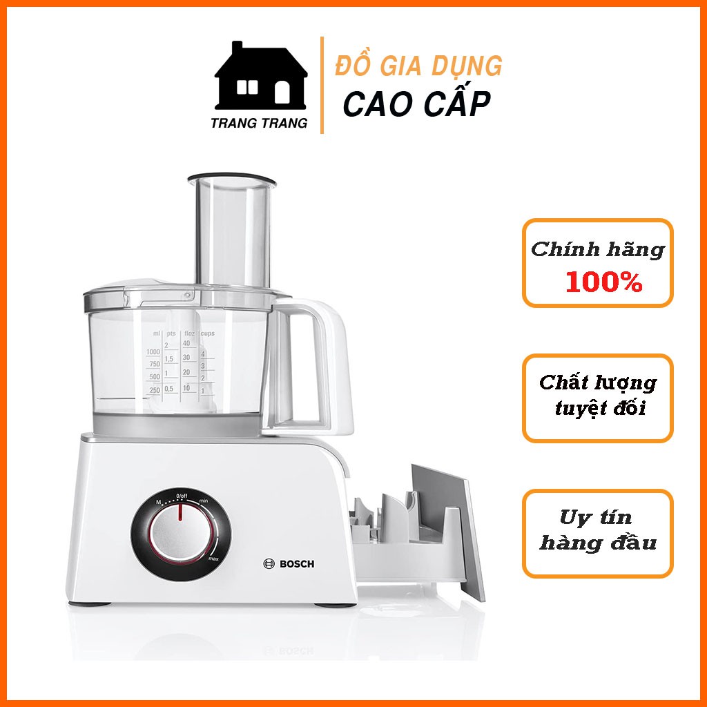 Máy làm bếp đa năng Bosch mcm Styline 800W made in EU