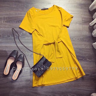 ❤ĐẦM VÀNG THẮT EO❤❤