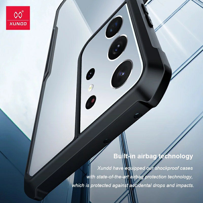 Ốp lưng Samsung S21 Ultra / S21 Plus hiệu Xundd lưng trong viền màu cao cấp