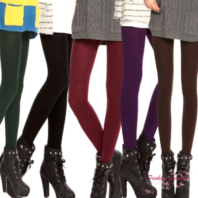 Quần legging ôm dày ấm áp thời trang cho nữ