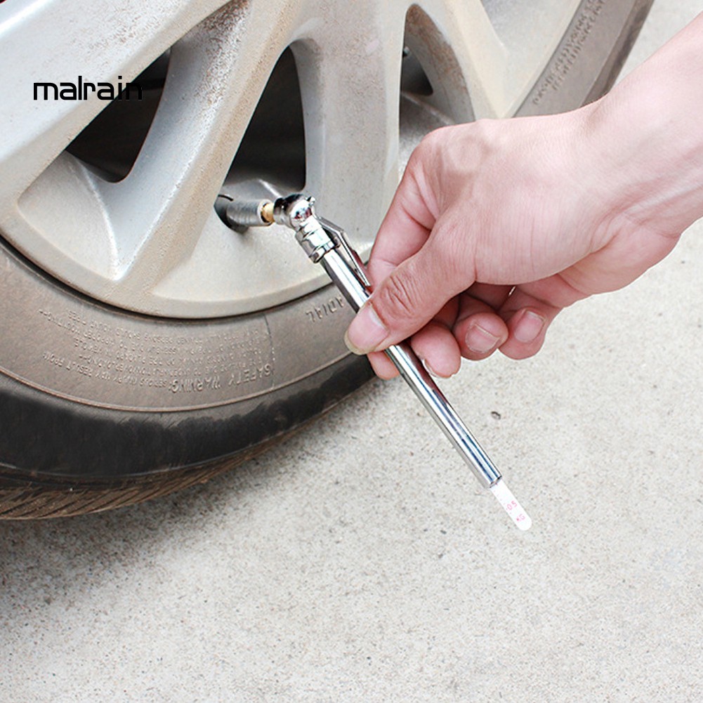 2 Bút Đo Áp Suất Lốp Xe Hơi Xe Tải Tiện Dụng