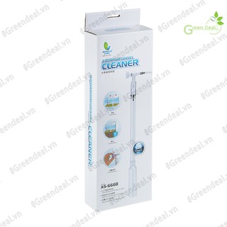 JENECA - Aquarium Cleaner | Dụng cụ hút cặn phân cá, thay nước, vệ sinh nền hồ cá thủy sinh