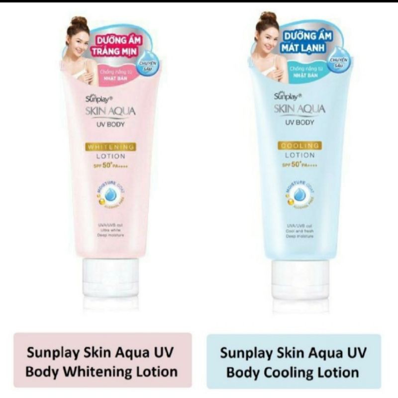 Kem Chống Nắng Dưỡng Thể Sunplay Skin Aqua UV Body Lotion SPF50+ PA++++ 150g