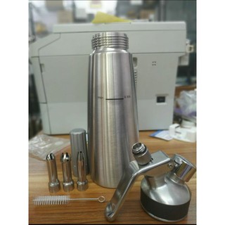[hình ảnh thật] Bình xịt kem mosa inox 500ml