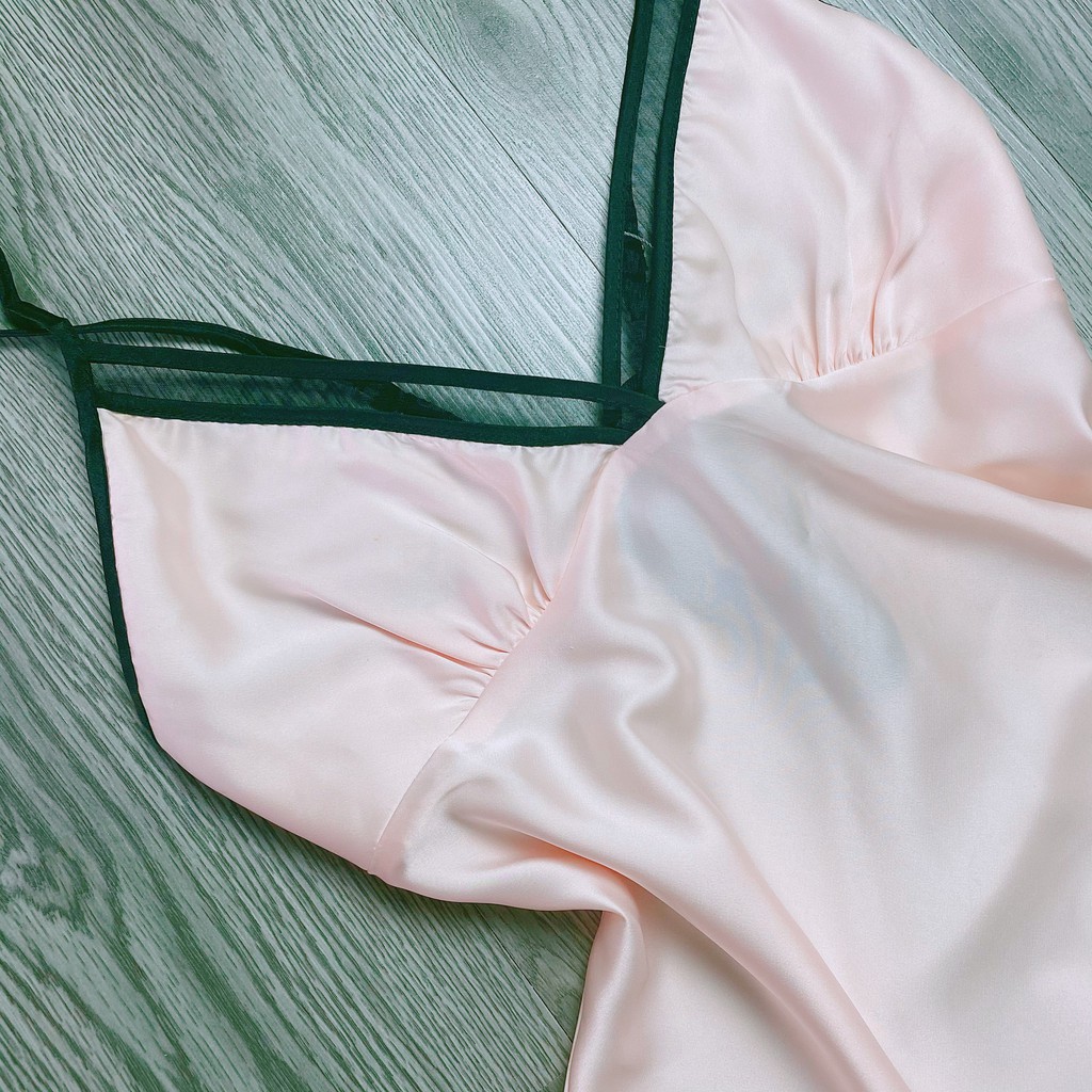 Q11.HCM  [LL 532] - Đồ bộ ngủ Nữ satin lụa phối ren sexy -đồ bộ lụa satin cao cấp - cô chủ nhỏ chuyên sỉ