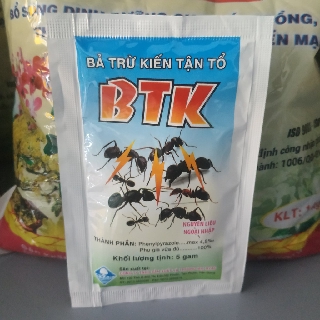 5gr THUỐC/ BÃ TRỪ KIẾN TẬN Ổ BTK