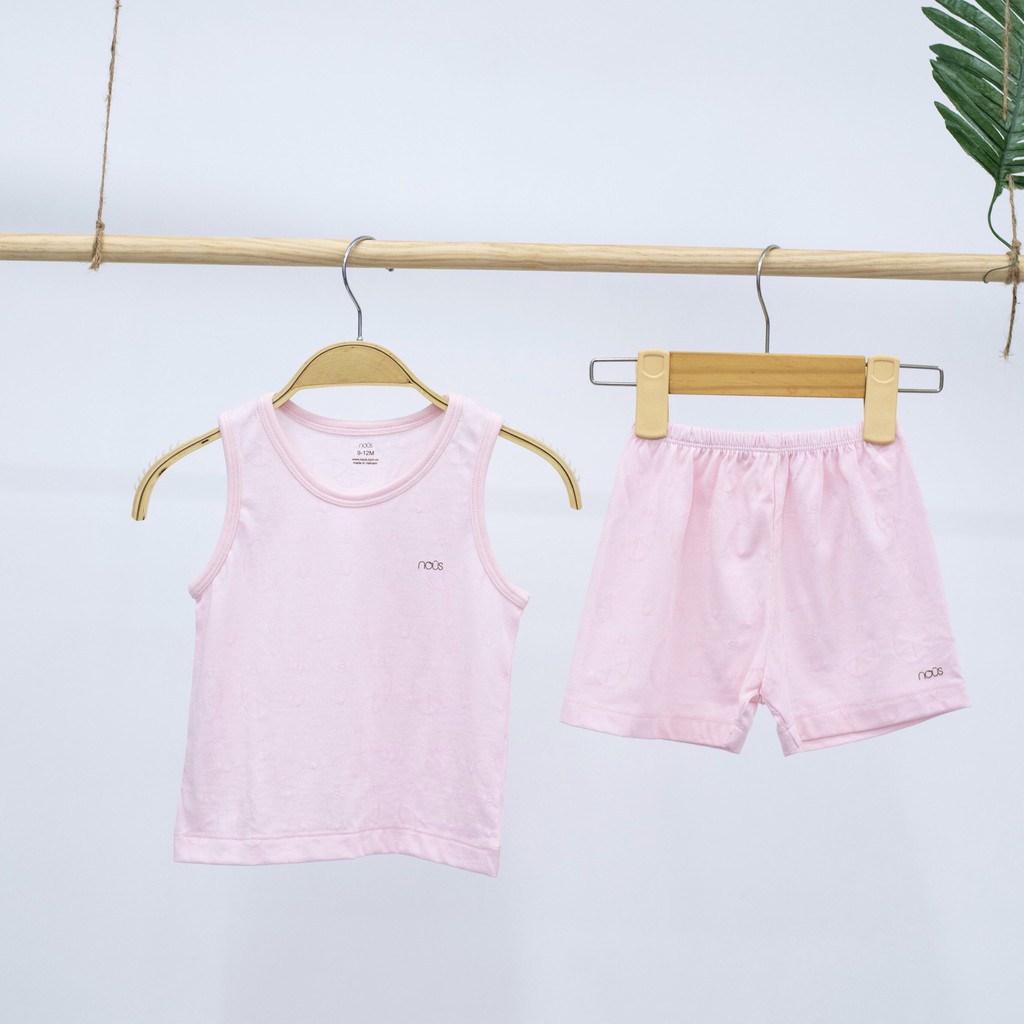 Bộ Quần Áo Ba Lỗ Nous Size 6-9m đến 18-24m