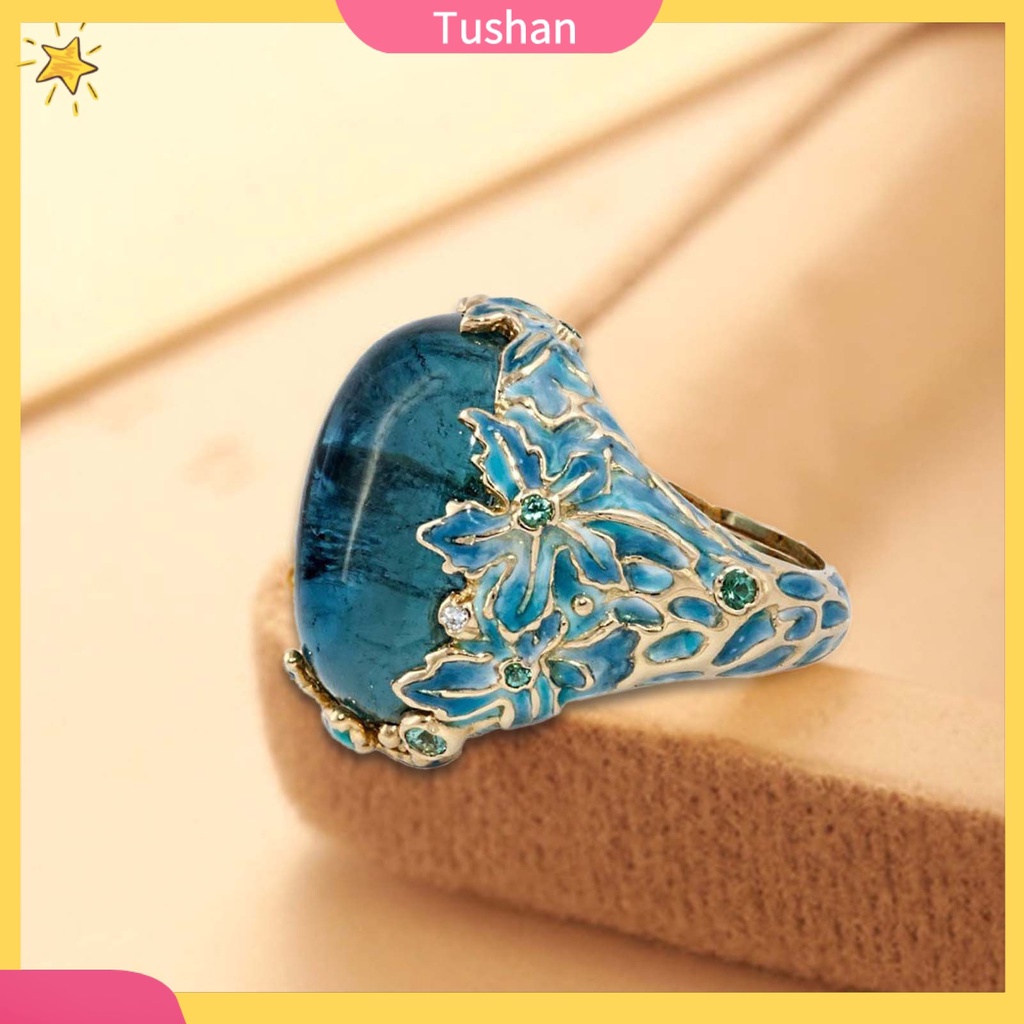 [Ts] Nhẫn xoay chống rỉ sét viền mịn cho nữ hàng ngày