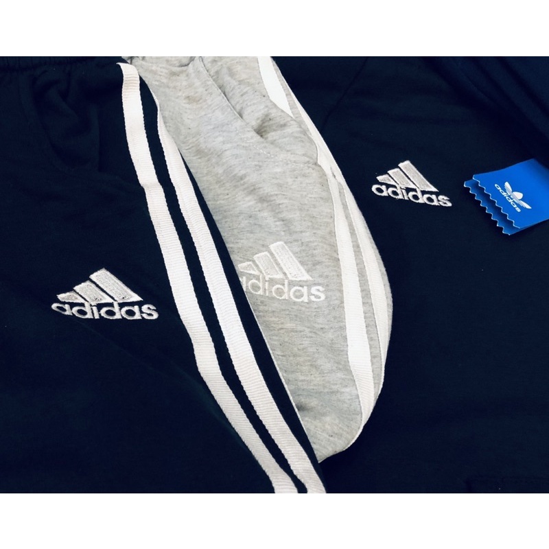 Bộ nỉ có mũ Adidas size đại bé trai 35-55kg