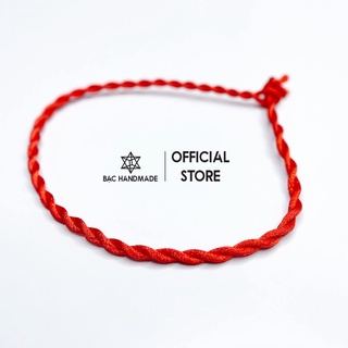 Lăc Tay Chỉ Đỏ.Vòng Tay Chỉ Đỏ Bạc Nguyên Chất-Bạc Handmade