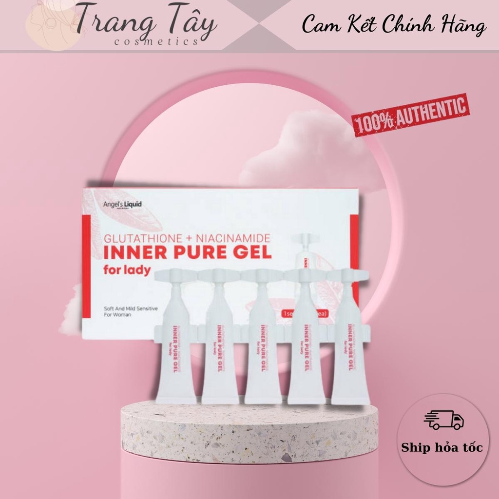 TINH CHẤT LÀM HỒNG SE KHÍT VÙNG KÍN ANGEL'S LIQUID GLUTATHIONE PLUS NIACINAMIDE INNER PURE GEL