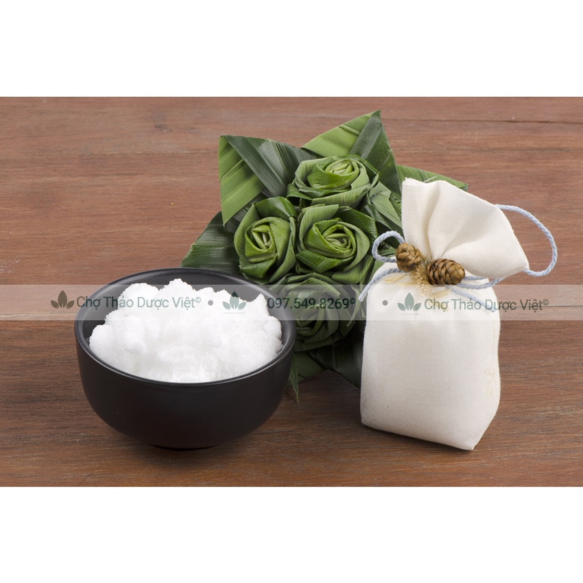 Long não bột 500g ( Tinh thể long não làm tinh dầu, khử mùi đuổi côn trùng) - Chợ Thảo Dược Việt