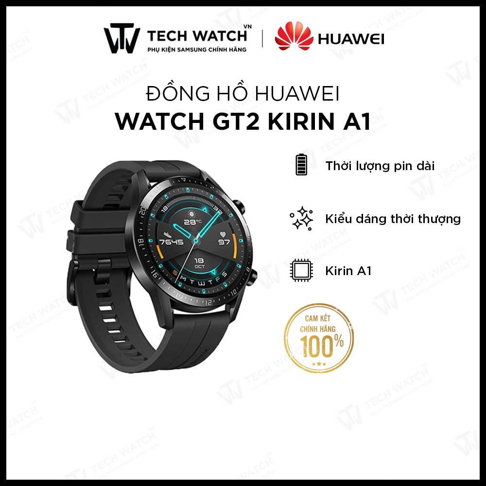Đồng hồ Huawei Watch GT2 Kirin A1 | Thời lượng pin dài | Kiểu dáng thể thao thời thượng