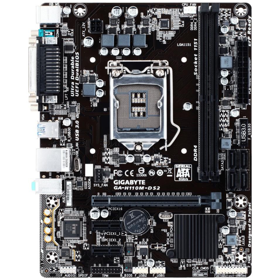 Mainboard GIGABYTE H110 M-DS2
