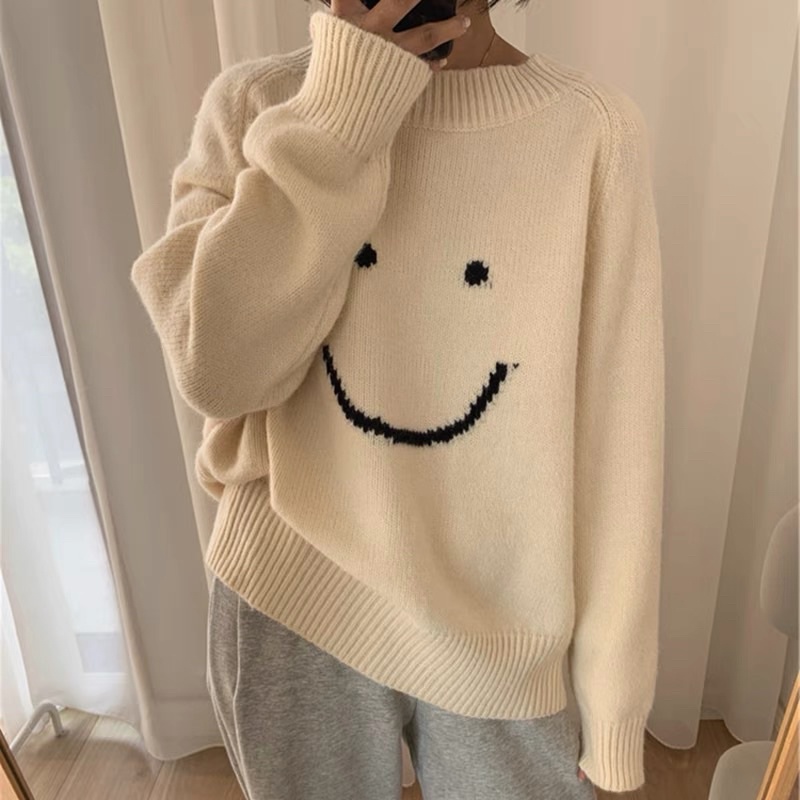 Áo len smile