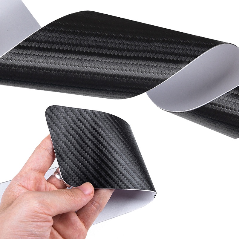 Set 4 Miếng Dán In Họa Tiết Sợi Carbon Chống Trầy Trang Trí Cửa Xe Hơi Mazda 2 3 5 6 2017 CX-4 CX-5 CX-7 CX-9 CX-3 CX-5