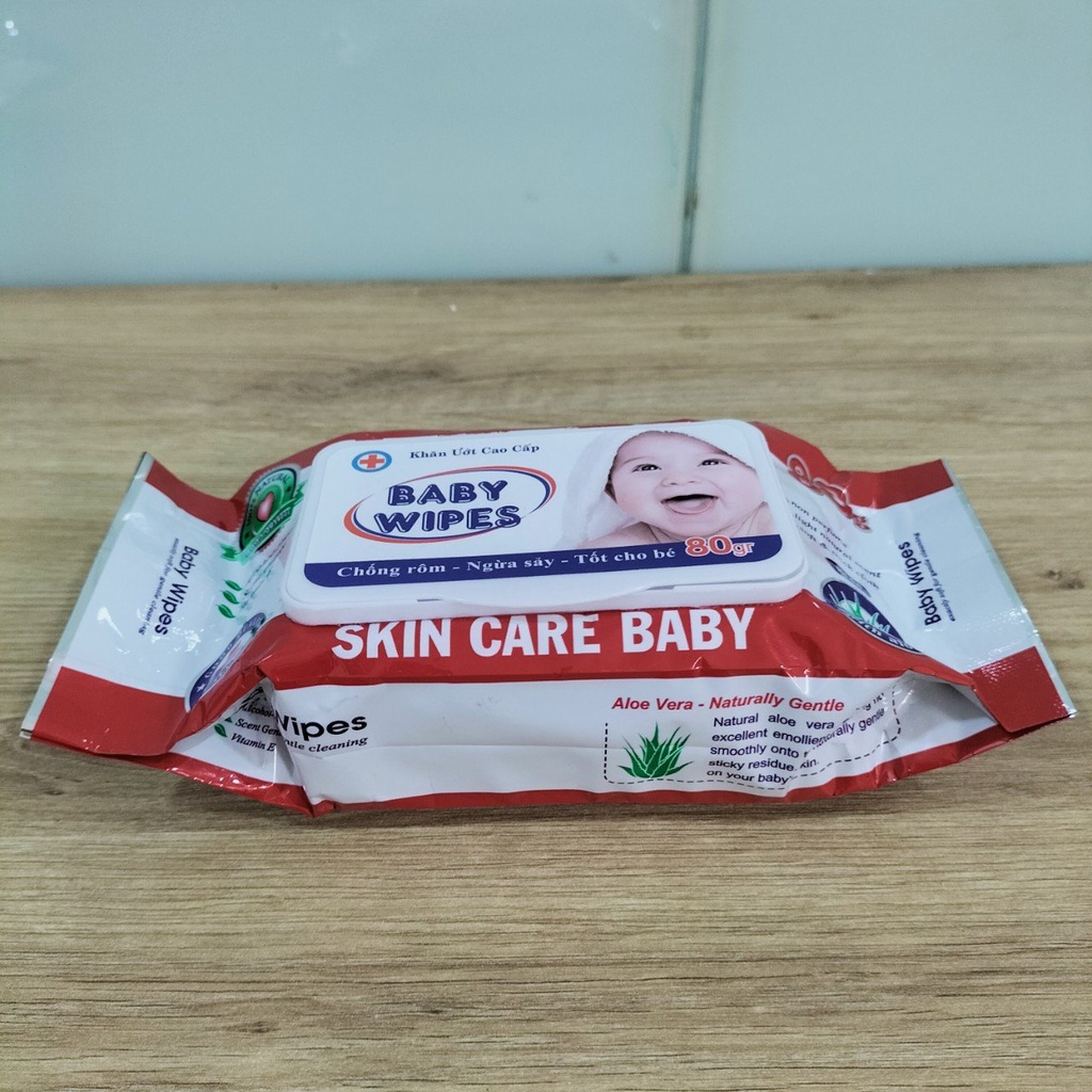 Khăn Giấy Ướt Baby Wipes  80gr