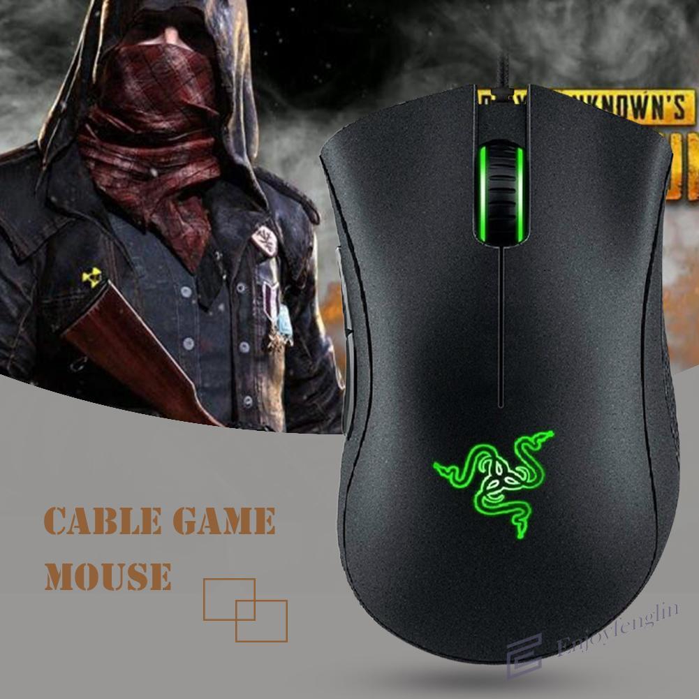 Chuột quang có dây cổng USB 2000DPI Razer Deathadder Essential dành cho chơi game