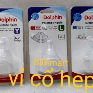 Núm ty DOlPHIN cổ rộng / cổ hẹp size M,L, Y