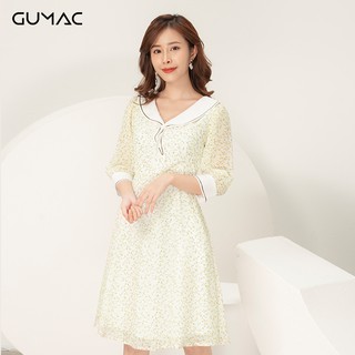 Đầm hoa cổ v gumac da984