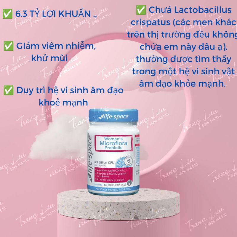 ĐỦ BLL - MEN VI SINH LIFESPACE ÚC
