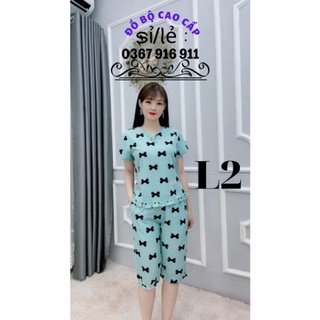 bộ lửng mặc nhà bèo nơ đồ ngủ chất lụa hàn mềm min mát