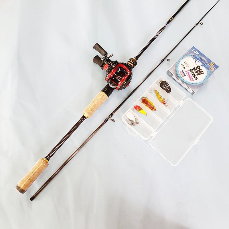 Bộ cần câu Lure máy ngang MSX