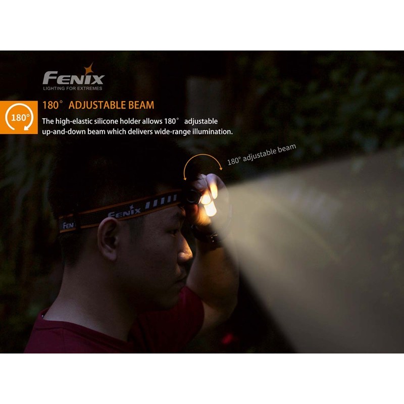 ĐÈN PIN FENIX - HM23 - 240 LUMENS (ÁNH SÁNG VÀNG)