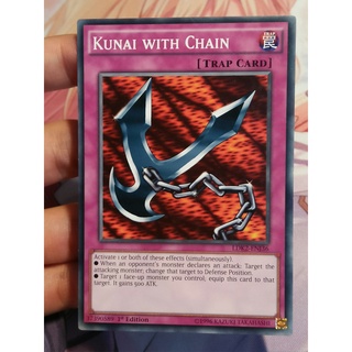 Thẻ bài yugioh: kunai with chain ldk2-enj36