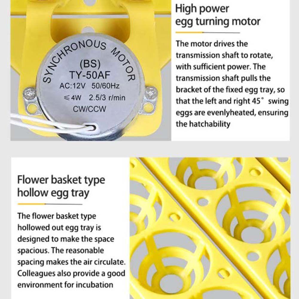 Lồng Ấp Trứng NICKOLAS Bằng Nhựa Kèm Động Cơ Quay Tự Động Đa Năng