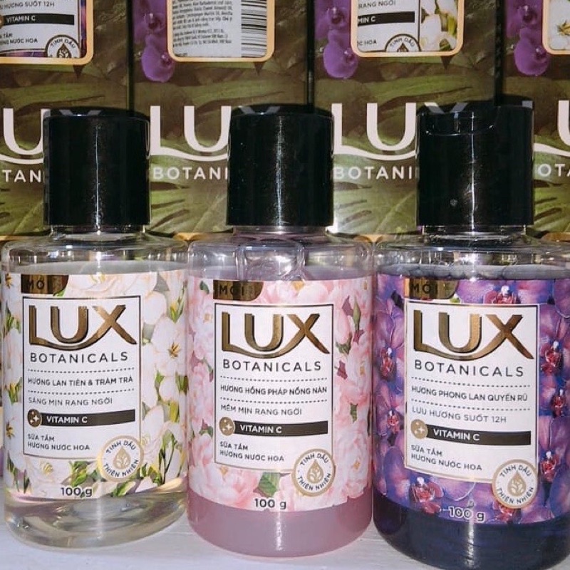 [Mini 100g] Sữa tắm Lux Botanicals lưu hương 12h